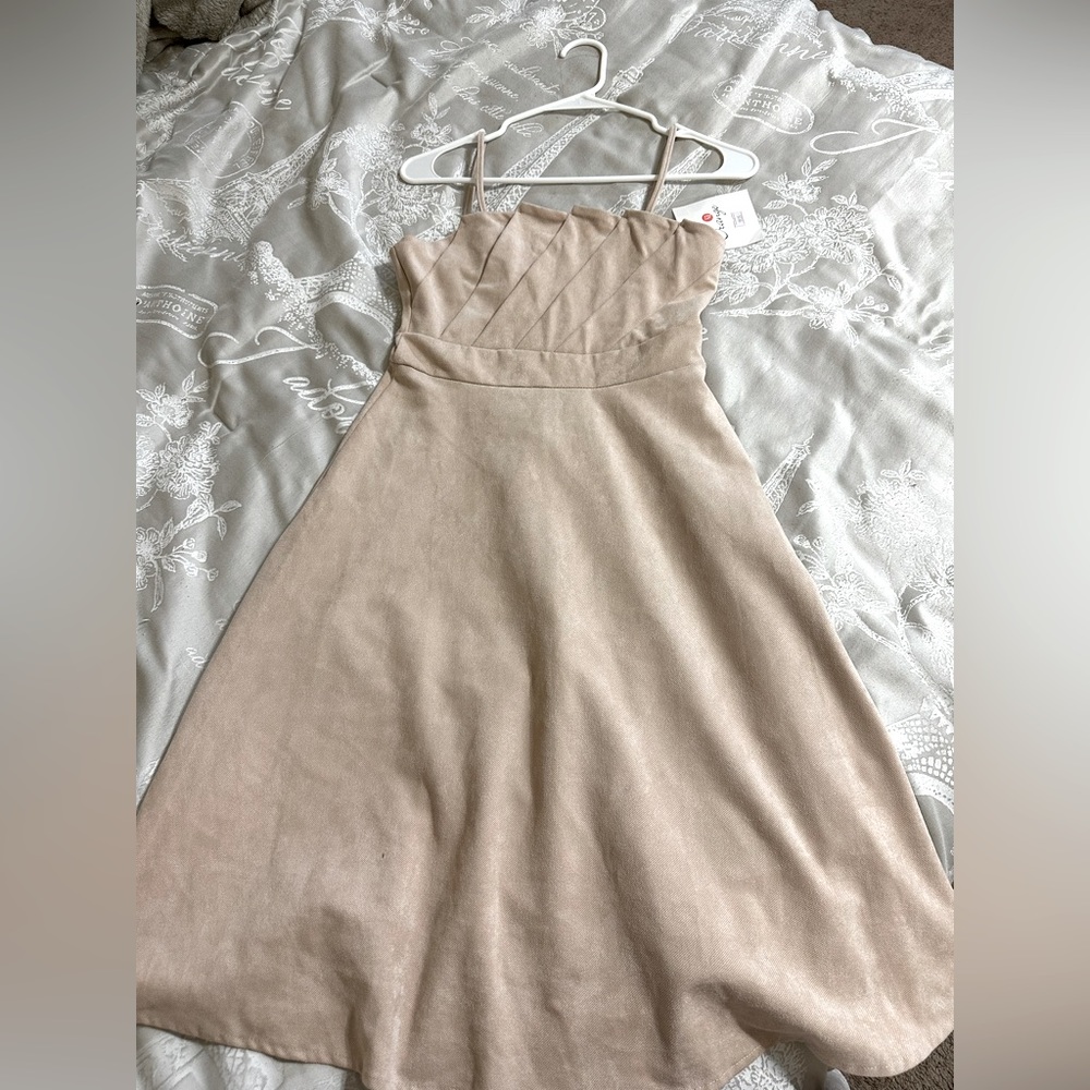 New nude dress